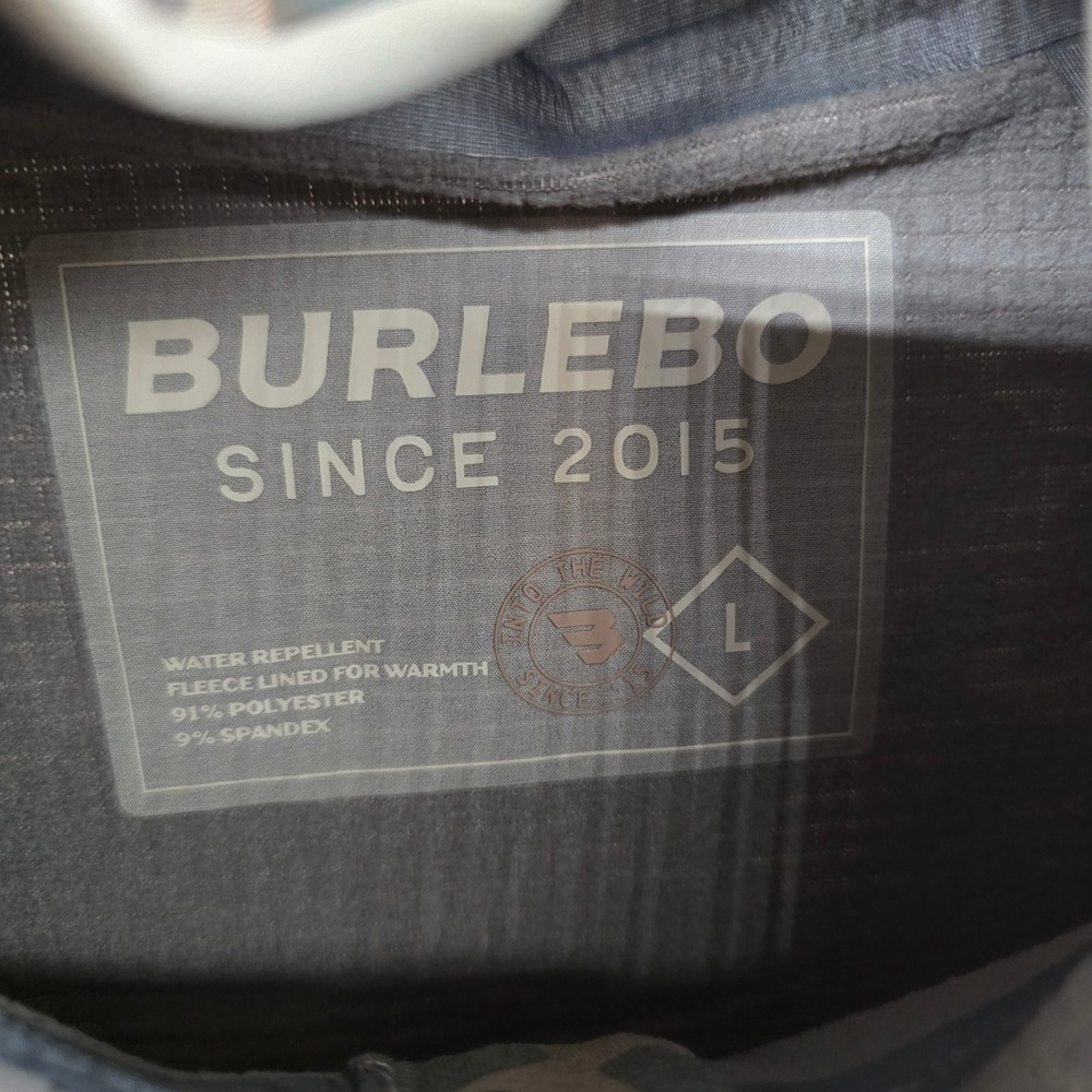Burlebo Duke challenger Tech Hoodie 1/4 Mens Large Tan Camo Fleece Mid Layer - Picture 3 of 9